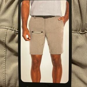 Banana Republic Men's Flat Front Shorts Stretch Comfort Waist Size 40